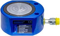 Mammuth Bol Platte cilinder 100 ton slag 16mm Kunststof Blauw 8.6 cm 2 jaar garantie