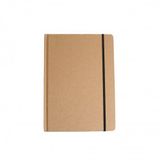 Carnet, papier blanc non ligné, 25,5 x 18 cm
