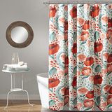 Lush Decor Multi Poppy Garden douchegordijn