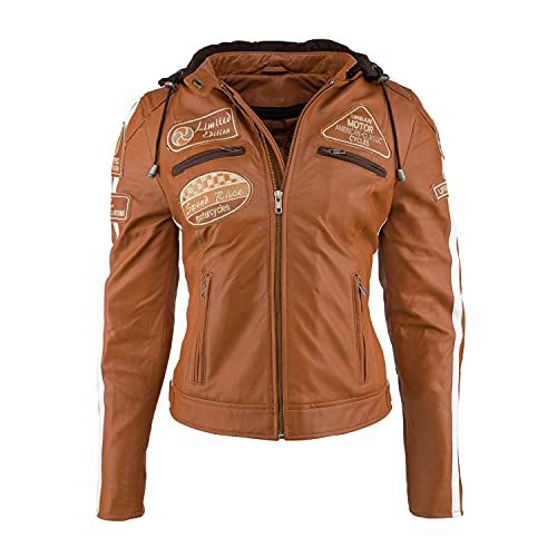 Urban Leather 58 Motorjack - Dames - Maat S