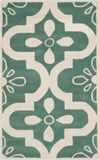 Safavieh Vloerkleed Jessie handgemaakt wol Turquoise 122x183 cm
