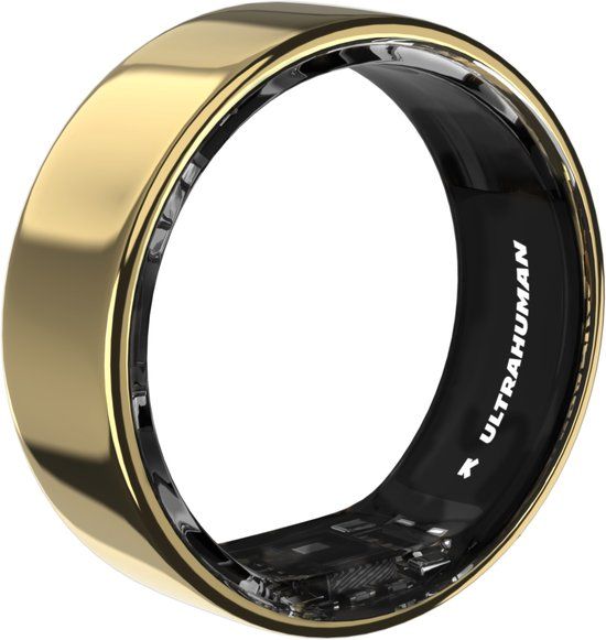 Ultrahuman Ring Air - Gold - Ringmaat 6 - Smart Ring - Slaap Tracking - Hartslag & Temperatuur Monitoring