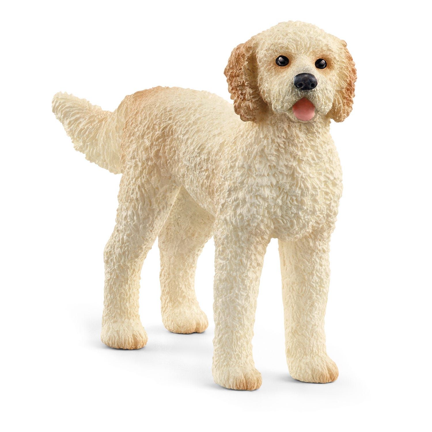 Schleich FARM WORLD Goldendoodle 13939 - Speelgoedfiguur - Crème - 3+ jaar