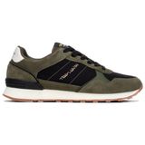 Teddy Smith Tedrive Lage Sneakers Heren Khaki Synthetisch Maat 43