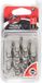Fox Rage Strike Point Treble Hooks (6 pcs) - Maat : 1