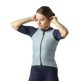 GripGrab W's PACR Airflow Lichtgewicht Fietsshirt Korte Mouwen Dames Navy Blauw XS