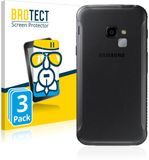 BROTECT Screenprotector 3 Stuks voor Samsung Galaxy XCover 4 (ALLEEN Camera Lens) Transparant