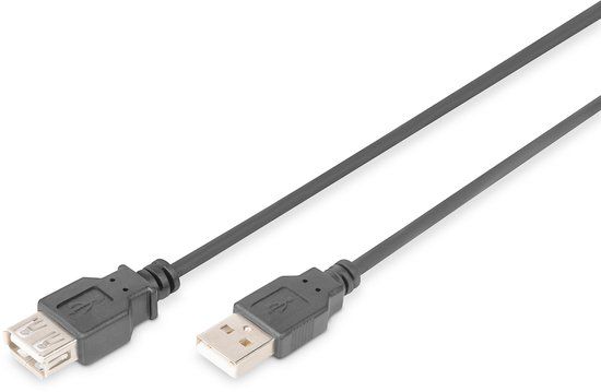 Digitus ASSMANN Electronic USB 2.0 A Male naar USB 2.0 A Female - 1.8 m