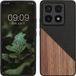 kwmobile hoesje Convient aux sols foncés Xiaomi 14T Pro - Backcover en brun foncé / noir
