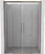 Mexen Rox porte de douche coulissante 150 cm, transparent, or rose