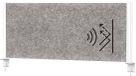 MAULconnecto Akoestische scheidingswand 120 x 50 cm - wit