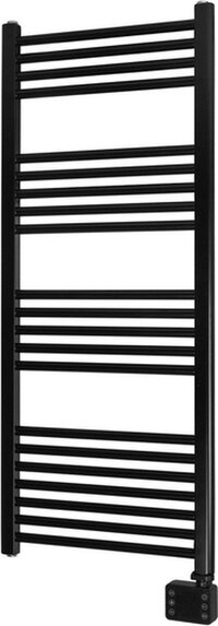 Eurom Sani-Towel Elektrische Handdoekradiator - 1000W - 130x50cm - Mat Zwart
