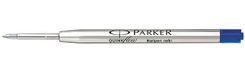 Parker recharges de stylo | Pointe fine | Bleu | 1 pièce