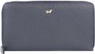 Braun Buffel Braun Büffel Asti Portemonnee RFID-bescherming Leer 19 cm - Dames - Horizontaal - navy