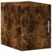 VidaXL Wandkast 30x42,5x40 cm bewerkt hout gerookt eikenkleurig