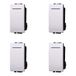 IXTRIMA Eenpolige knop 1P 10A compatibel Bticino Livinglight kleur wit - set 4 stuks