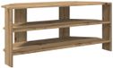 vidaXL Meuble d'angle pour TV 100 x 40,5 x 45 cm Chêne artisanal Bois travaillé