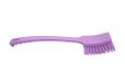 Maya Professional Tools 10215-8 lange multifunctionele steelborstel, harde borstelharen, FBK/levensmiddelhygiëne, 410 mm x 45 mm, lila
