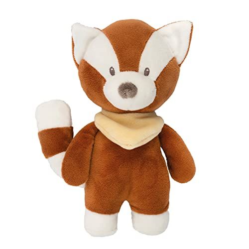 Nattou Rassel Rode Panda Boris en Jungo - 20 cm - Oranje