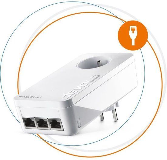 Devolo Magic 2 LAN drievoudige extensie - tot 2400 Mbits / s