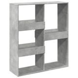 VidaXL Boekenkast / kamerscherm 100x33x115 cm betongrijs