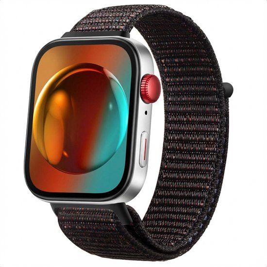 imoshion Huawei Nylon bandje - Geschikt voor Huawei Watch Fit 4 / 4 Pro / 5 / 5 Pro - Zwart