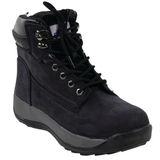 Portwest FW32 Steelite Constructo Nubuckleren Schoen Waterafstotend Ademend | Zwart, 40, S3 EN ISO 20345, Unisex, Dubbele Dichtheid, Stalen Tussenzool, Lichtgewicht, Antislip, Slipbestendig, Antistatisch
