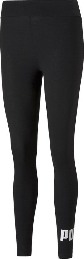 PUMA ESS Logo Leggings Dames - Zwart - Maat M