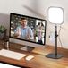NEEWER Basics Videoconferentielicht, 27,9 cm (10,8 inch), met houder en mobiele telefoonhouder, 15 W Bi-Color Edge Lit Full Screen Desktop Light CRI95+ voor laptop, webcam, zoom, calls, streaming
