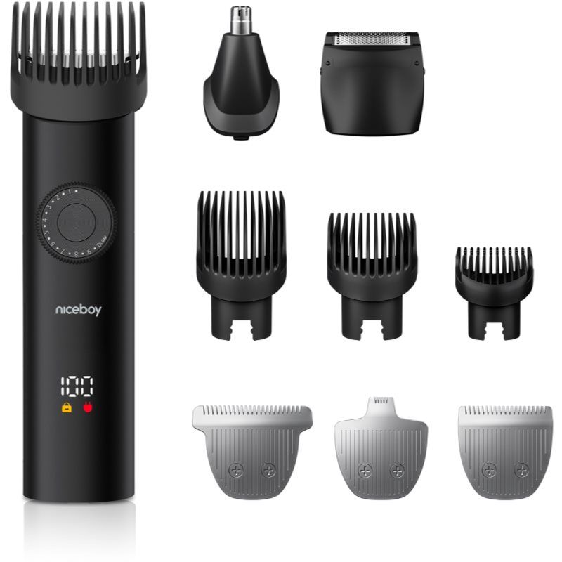 Niceboy AirTrim Niceboy Trimmer + Tondeuse AirTrim Körper-Trimmer 8in1