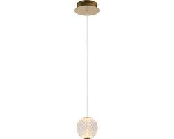Lucide CINTRA - Hanglamp - Ø 14 cm - LED - 1x5,7W 2700K - Transparant