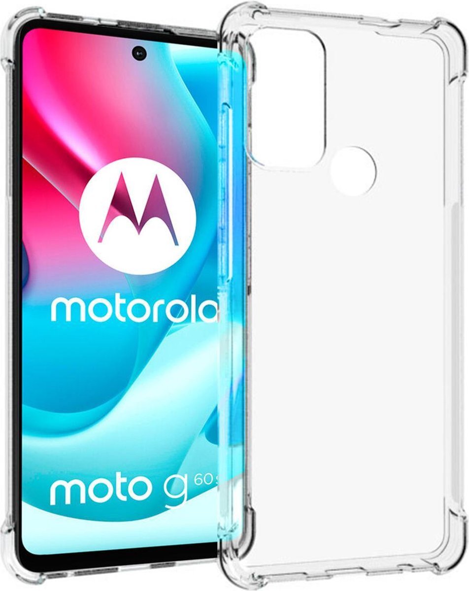 imoshion Shockproof Case Motorola Moto G60s hoesje - Transparant