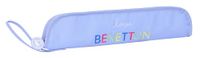 BENETTON Fluithouder, pennenetui, kwaliteit en maximale weerstand, fluit, muziekinstrument, 37 x 2 x 8 cm, Lila, M, Casual
