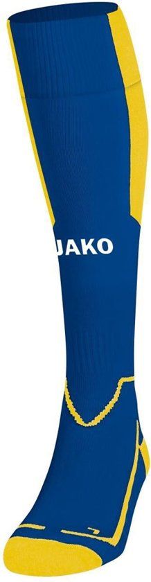 JAKO Lazio Sportsokken Maat 35-38 Blauw/Geel