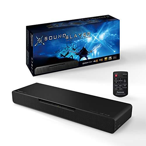 Panasonic SC-HTB01 PC gaming luidspreker met geïntegreerde subwoofer (Dolby Atmos en DTS:X, Bluetooth, high-resolution audio, HDMI) zwart