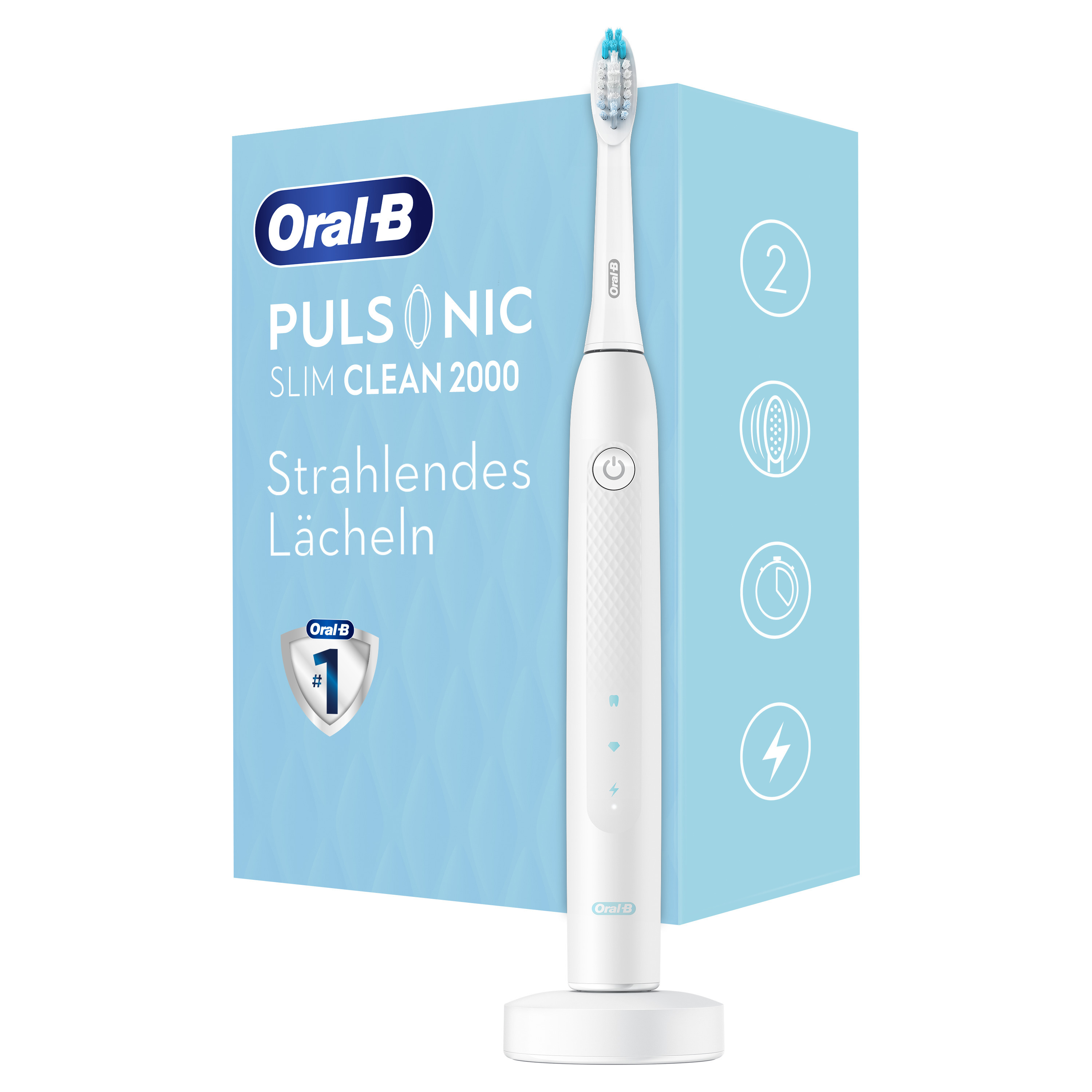 Oral-B Pulsonic Slim Clean 2000 wit