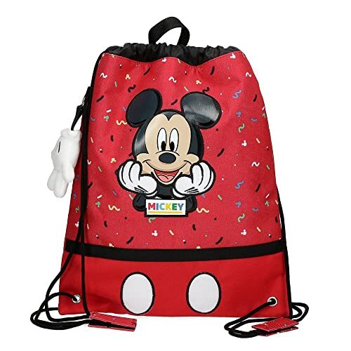 Disney It's a Mickey Thing tas, rood, 27 x 34 cm, polyester