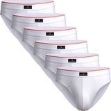 DANISH ENDURANCE Slips - Zachte Katoenen Slips Ondergoed - Heren - 6 paar - XL