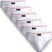 DANISH ENDURANCE Slips - Zachte Katoenen Slips Ondergoed - Heren - 6 paar - XL