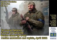 Master Box Modelbouwpakket Militaire voertuigen - 35226 Territorial Defense Forces of Ukraine - Bucha clean-up Plastic - 1:35 - Modelbouw