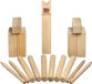 Happy People KUBB Vikingschaakspel 25 Cm Hout Naturel 21-delig
