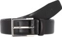 JOOP! Leren Riem Standard Coll. Belt 3,5 CM W110 Black Zwart