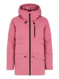 Protest Prtmagi Parka Dames XL Rose Dust Polyester Herfst/Winter 2024
