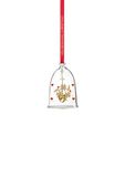Holmegaard Ann-Sofi Romme kerstbel, glas, helder, 8 cm