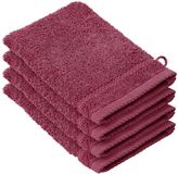 De Witte Lietaer Stephanie Washandjes - 4 Stuks - Paars - 15 x 21 cm
