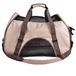 Doogy Tas voor honden, halfstijf, maat M, beige