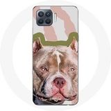 Maniacase Oppo A93 5G Hoesje Bruine Pitbull Hond