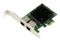 KALEA-INFORMATIQUE PCIe 2-poorts RJ45 Dual LAN GIGABIT ethernet 10 100 1000 1G netwerkcontroller kaart met Intel 82571 chipset
