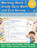 Morning Work 2 Grade Daily Math and ELA Review
