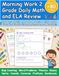 Morning Work 2 Grade Daily Math and ELA Review